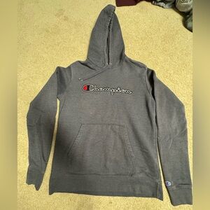 Champion Dark Gray Pullover Hoodie